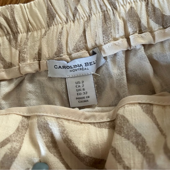 Carolina Belle Animal Print Shorts - Picture 4 of 4